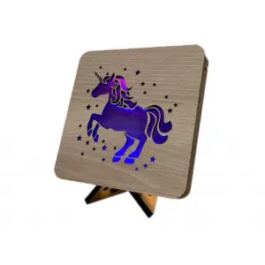 Led Tischlampe Farbiges Einhorn 1919 02 800