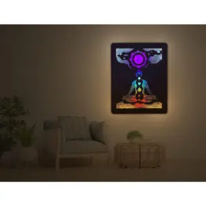 Led Wandbild Chakra 7090 02 800