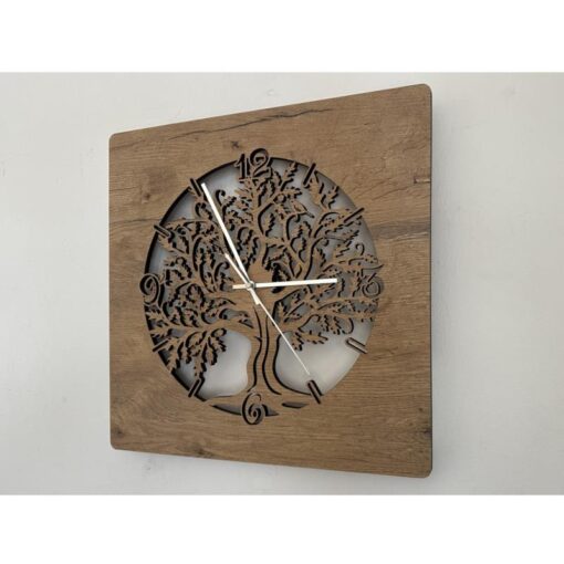 JEDE 3D-Uhr ist ein absolutes ORIGINAL, handgeklebt, ein absolutes UNIKAT. Die Maserungen und Ringe der Dekore werden nie wiederholt (außer Weiß), bei jeder Uhr wird ein anderer Ausschnitt des gewünschten und individuellen Dekors verwendet. Damit  eignet es sich zum Beispiel als absolut originelles und einmaliges Geschenk.