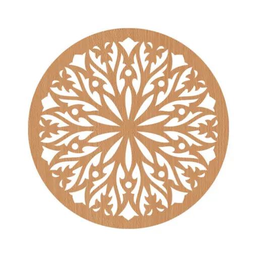 Mandalas aus Holz sind nicht nur kunstvolle Dekorationsstücke, sondern auch Ausdruck von Harmonie und Spiritualität. Jedes Holzmandala erzählt eine einzigartige Geschichte, beginnend mit der Auswahl des Holzes bis hin zur kunstvollen Gestaltung. Diese faszinierenden Kunstwerke werden mit Liebe zum Detail gefertigt. Das natürliche Material verleiht den Mandalas eine warme und beruhigende Ausstrahlung, die jeden Raum in eine Oase der Ruhe verwandelt. Die verschiedenen Holzmaserungen und Farbtöne verleihen jedem Mandala eine individuelle Note, sodass jedes Stück zu einem Unikat wird. Mandalas sind nicht nur ästhetisch ansprechend, sondern haben auch eine tiefe symbolische Bedeutung. Sie repräsentieren oft das Gleichgewicht, die Einheit und die Unendlichkeit des Lebens. Ein Holzmandala kann somit nicht nur den Raum schmücken, sondern auch als inspirierende Erinnerung an die Harmonie im Leben dienen. Die Vielseitigkeit von Holzmandalas zeigt sich auch in ihrer Platzierung. Ob an der Wand hängend, auf einem Tisch stehend oder als zentrales Element in einem Raum platziert - sie passen sich jeder Umgebung an und verleihen ihr eine besondere Note. Diese Kunstwerke sind nicht nur für Liebhaber von Spiritualität und Meditation geeignet, sondern für jeden, der die Schönheit der Natur und die handwerkliche Kunst schätzt. Entdecke die Welt der Holzmandalas und lasse dich von ihrer Schönheit und Tiefe verzaubern. Jedes Stück erzählt eine einzigartige Geschichte und bringt eine harmonische Atmosphäre in jedes Zuhause.