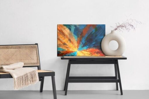 Leinwandbild Abstrakte Farbvariation
