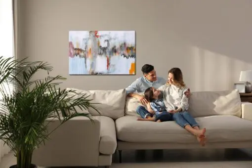Leinwandbild Abstrakte Malerei