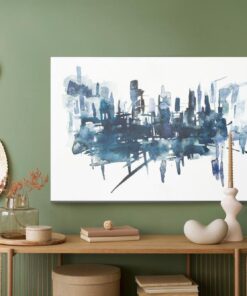 Leinwandbild Abstrakte Moderne Kunst