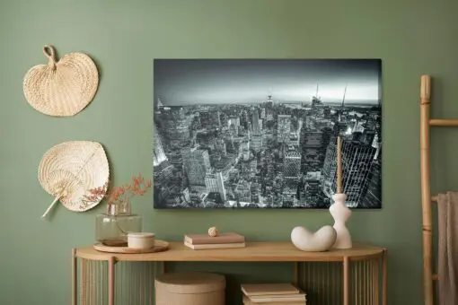 Leinwandbild Blick Auf Manhattan