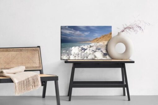 Leinwandbild Blick Vom Toten Meer