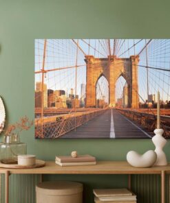 Leinwandbild Brooklyn Bridge New York