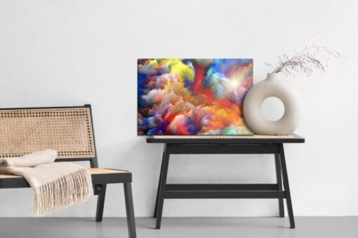Leinwandbild Bunte Und Moderne Abstraktion