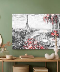 Leinwandbild Cafe In Paris