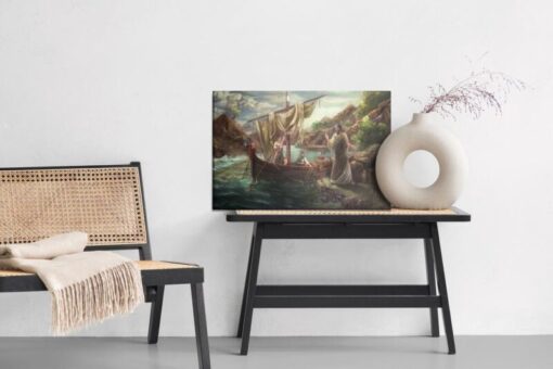 Leinwandbild Christus Ruft Die Apostel