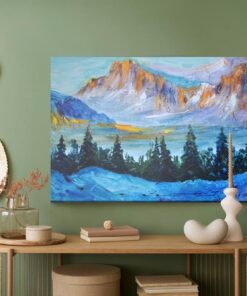 Leinwandbild Colorado-Gebirgslandschaft