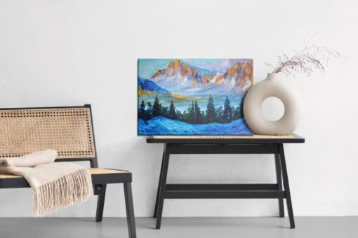 Leinwandbild Colorado-Gebirgslandschaft