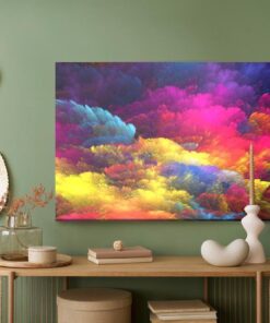Leinwandbild Der Abstrakte Himmel
