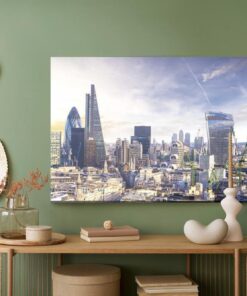 Leinwandbild Ein Modernes Londoner Viertel