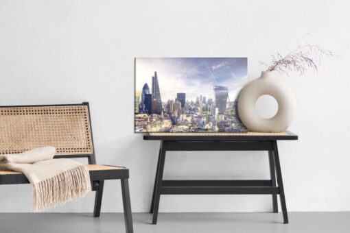 Leinwandbild Ein Modernes Londoner Viertel