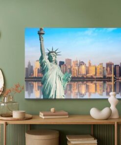 Leinwandbild Freiheitsstatue In New York