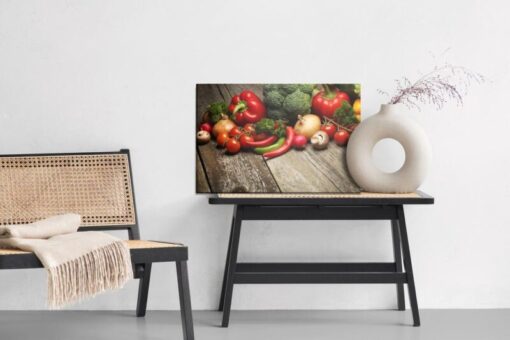 Leinwandbild Gemüse Zum Mittagessen
