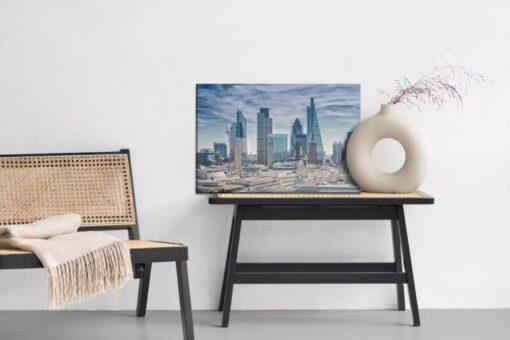 Leinwandbild Londoner Hochhäuser