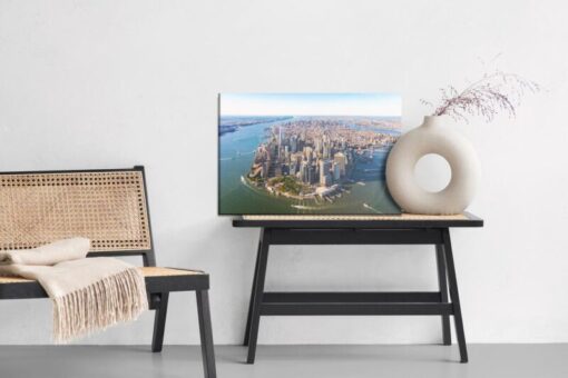 Leinwandbild Luftaufnahme Von Manhattan