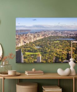 Leinwandbild Luftaufnahme Von New York City