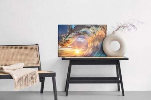 Leinwandbild Meereswelle