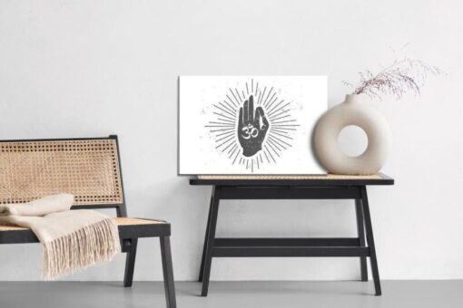 Leinwandbild Mudra