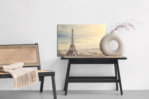 Leinwandbild Panorama Von Paris