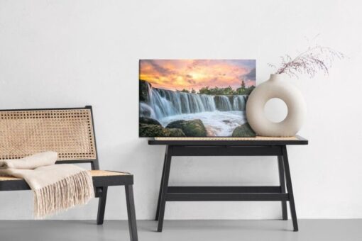 Leinwandbild Parigi-Wasserfall In Indonesien