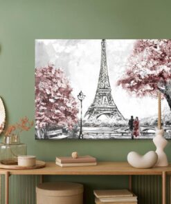 Leinwandbild Paris Voller Romantik
