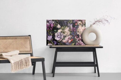 Leinwandbild Pfingsrosen In Aquarell