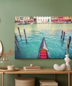Leinwandbild Schöne Landschaft Von Venedig