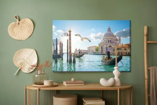 Leinwandbild Schöne Landschaften Von Venedig