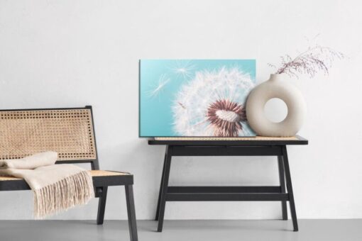 Leinwandbild Schöne Pusteblume