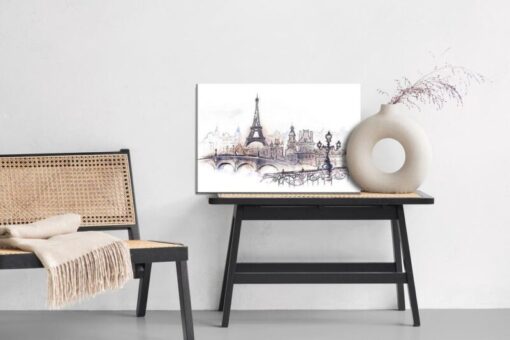 Leinwandbild Schöne Stadt Paris