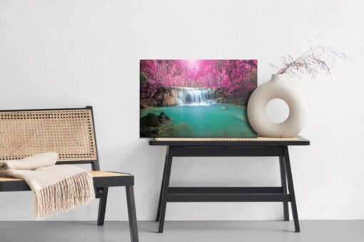Leinwandbild Schöner Wasserfall In Thailand