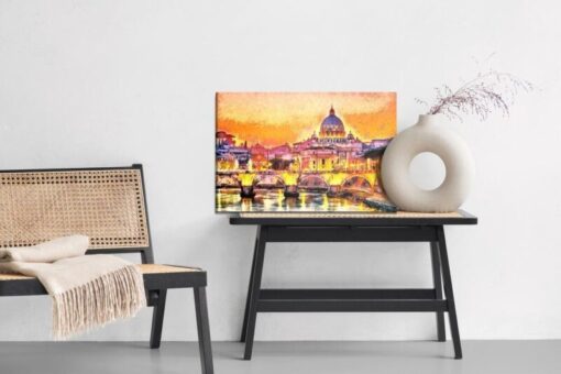 Leinwandbild St. Peter Im Vatikan Wie Gemalt