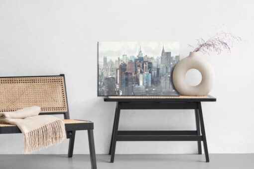 Leinwandbild Stadtpanorama Von New York