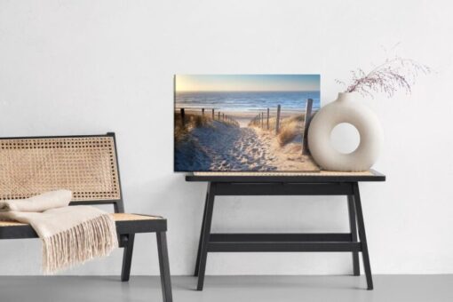 Leinwandbild Strand Nordsee