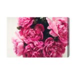 Leinwandbild Strauß Aus Pfingsrosen