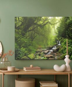 Leinwandbild Subtropischer Wald In Nepal