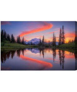 Leinwandbild Tipsoo Lake Usa