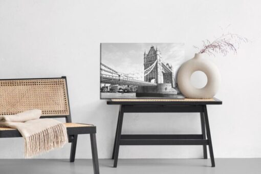 Leinwandbild Turmbrücke 3D