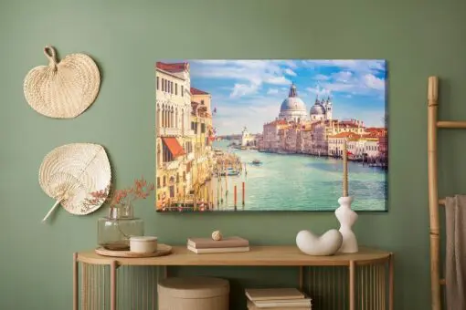 Leinwandbild Venedig An Einem Schönen Tag