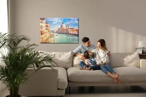 Leinwandbild Venedig An Einem Schönen Tag