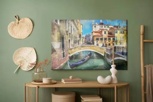 Leinwandbild Venedig In Der Sonne