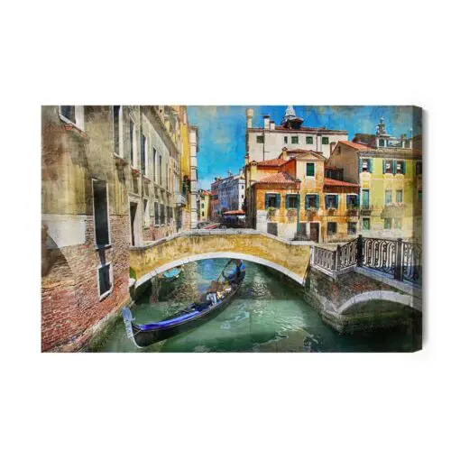 Leinwandbild Venedig In Der Sonne