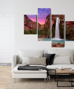 Mehrteiliges Bild Havasupai-Wasserfälle