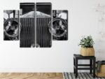 Mehrteiliges Bild Rolls Royce Hautnah