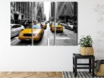 Mehrteiliges Bild Taxis In New York