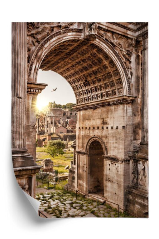 Poster Architektur Des Forum Romanum In Rom