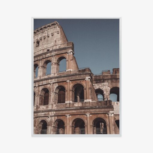 Poster Architektur Des Kolosseums Vor Blauem Himmel